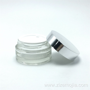 30g Amber Glass Jar With Lid For Cream